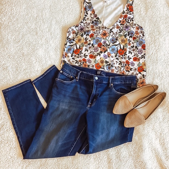 GAP Denim - GAP Denim HIGH Rise Girlfriend Jeans